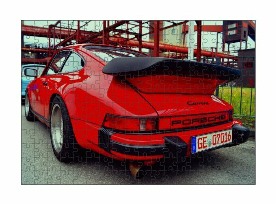 Porsche - Foto Puzzle - Pomysł na prezent