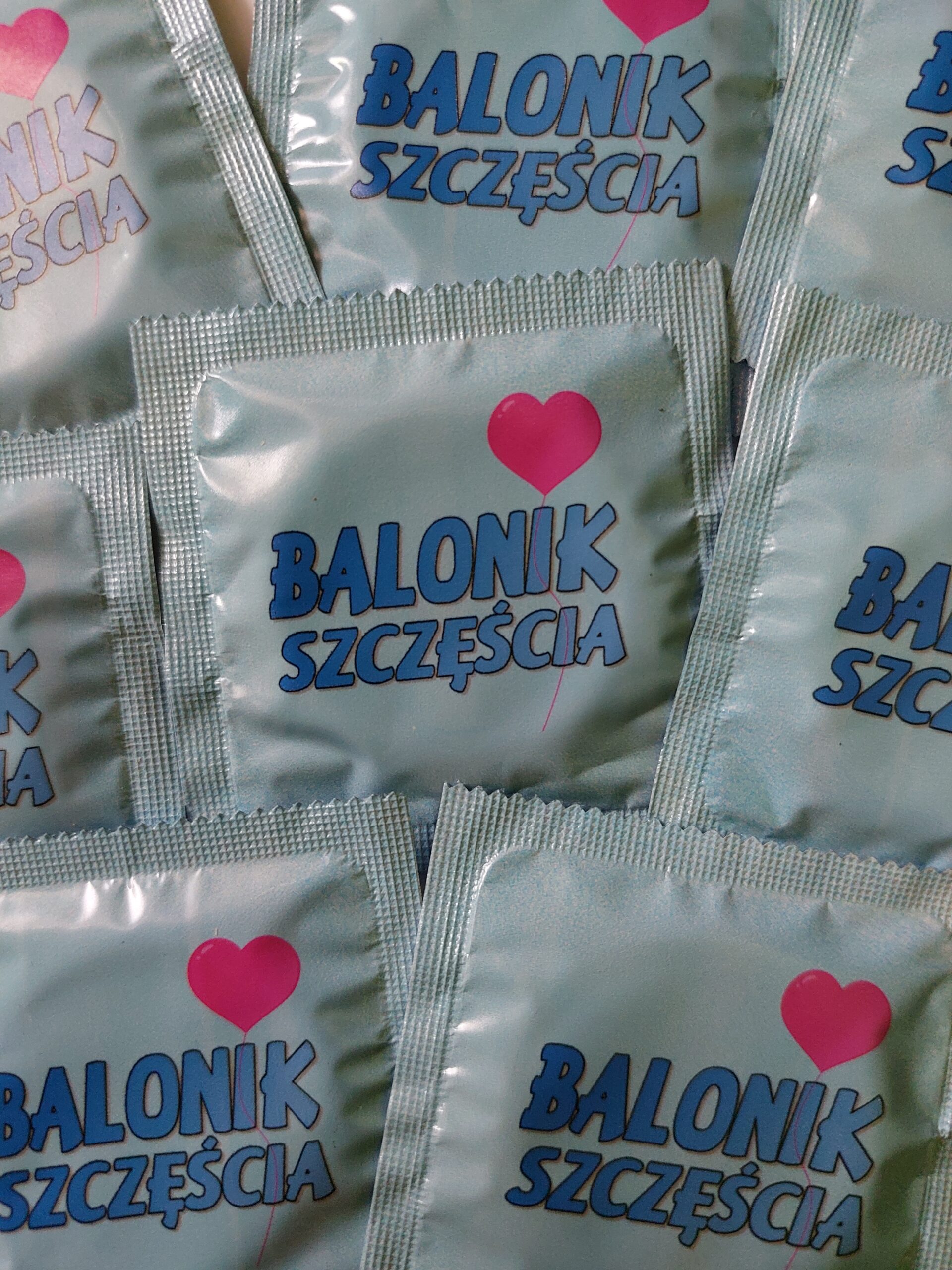 Prezerwatywy z nadrukiem UV - Balonik Szczęścia