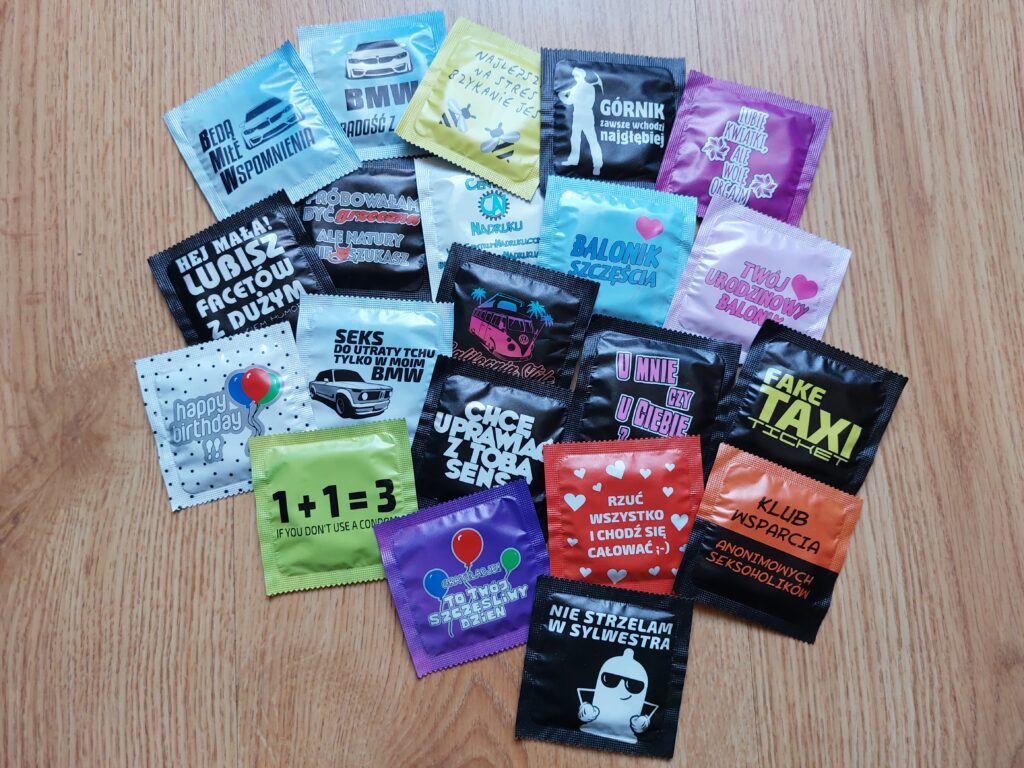 Prezerwatywy z nadrukiem Gliwice-Sośnica