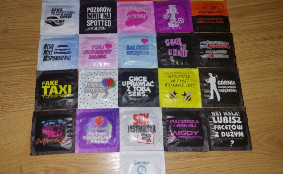Customowe prezerwatywy z nadrukiem - Gliwice